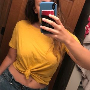 Yellow T-shirt